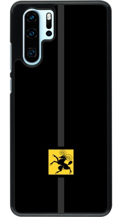 Huawei P30 Pro Case Hülle - Kanton SH schwarz