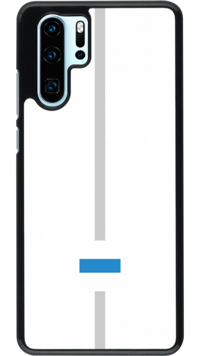 Huawei P30 Pro Case Hülle - Kanton ZG weiss