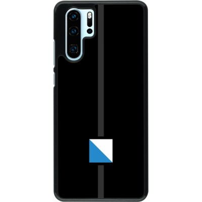 Huawei P30 Pro Case Hülle - Kanton ZH schwarz