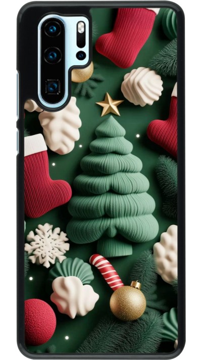 Coque Huawei P30 Pro - Christmas 25 Christmas textiles
