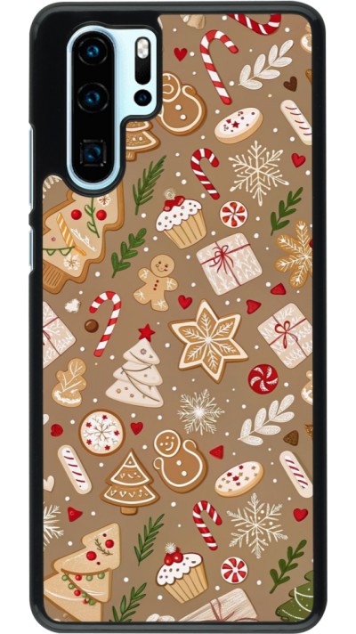 Coque Huawei P30 Pro - Christmas 25 Pattern Ginger Cookie