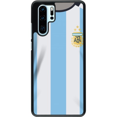Huawei P30 Pro Case Hülle - Argentinien 2022 personalisierbares Fussballtrikot