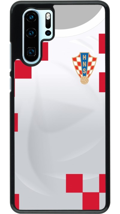 Huawei P30 Pro Case Hülle - Kroatien 2022 personalisierbares Fussballtrikot