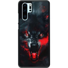 Huawei P30 Pro Case Hülle - Halloween 2024 mad werewolf