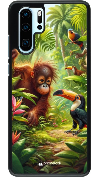 Huawei P30 Pro Case Hülle - Tropischer Dschungel Tayrona