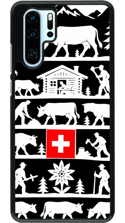 Huawei P30 Pro Case Hülle - Poya Schweiz 1 schwarz