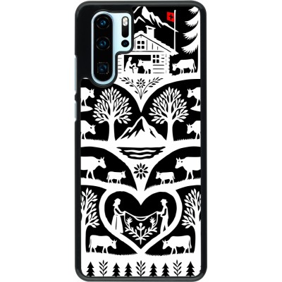 Huawei P30 Pro Case Hülle - Poya Schweiz 2 schwarz