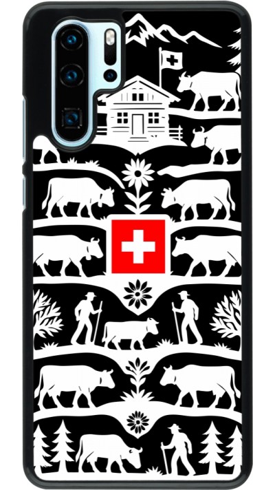 Huawei P30 Pro Case Hülle - Poya Schweiz 3 schwarz