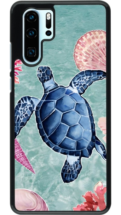 Huawei P30 Pro Case Hülle - Preppy Turtle