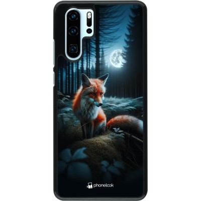 Huawei P30 Pro Case Hülle - Fuchs Mond Wald