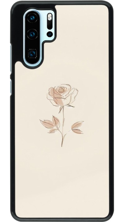 Huawei P30 Pro Case Hülle - Rosa Sand Minimalistisch
