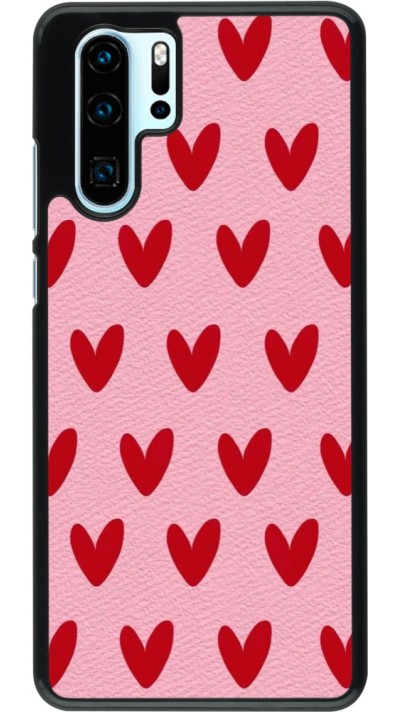 Huawei P30 Pro Case Hülle - Saint Valentines Day 26 Pattern heart