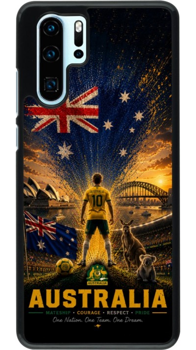 Coque Huawei P30 Pro - Football Australie splash 2026
