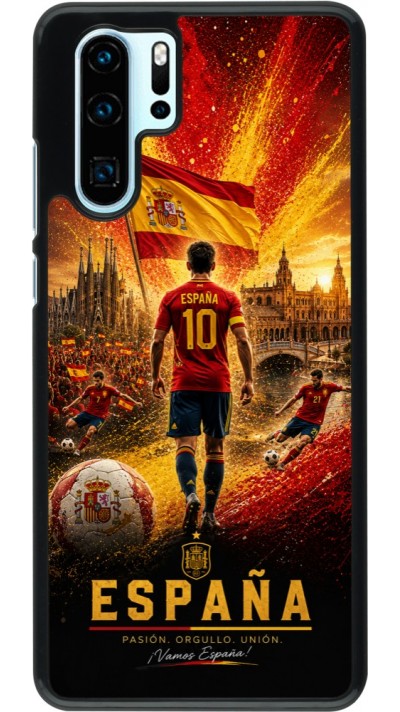 Coque Huawei P30 Pro - Football Espagne splash 2026