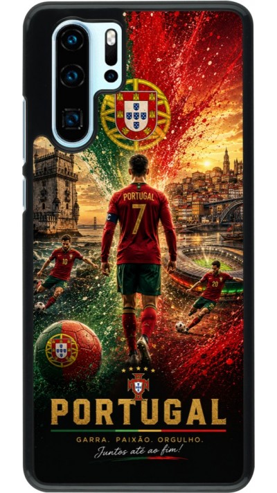Coque Huawei P30 Pro - Football Portugal splash 2026