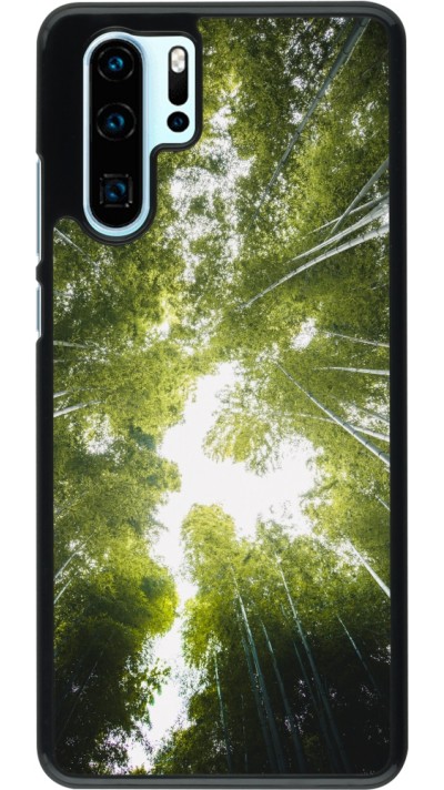 Huawei P30 Pro Case Hülle - Spring 23 forest blue sky