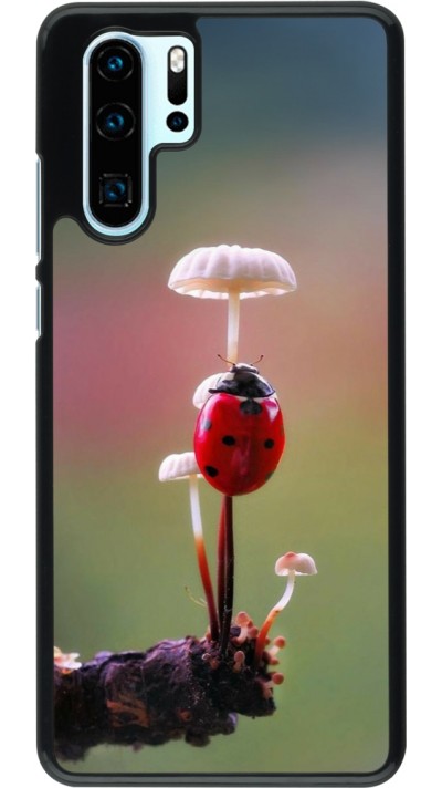 Coque Huawei P30 Pro - Ladybird on a mushroom Spring 2026