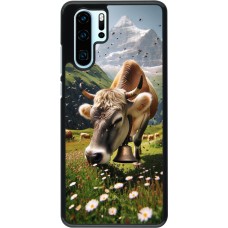 Huawei P30 Pro Case Hülle - Kuh Berg Wallis