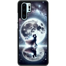 Huawei P30 Pro Case Hülle - Valentin 2024 Liebe unter dem Mond