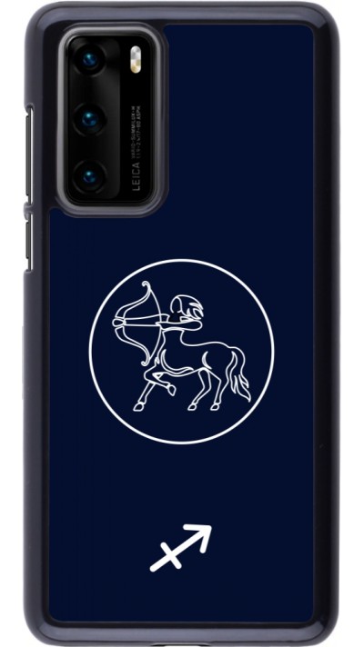 Huawei P40 Case Hülle - Astrologie Schütze