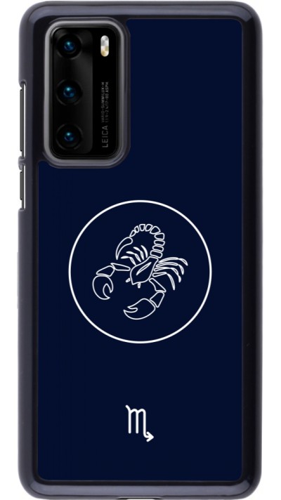 Huawei P40 Case Hülle - Astrologie Skorpion