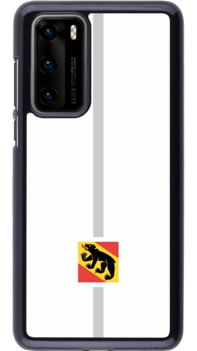 Huawei P40 Case Hülle - Kanton BE weiss