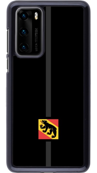 Huawei P40 Case Hülle - Kanton BE schwarz