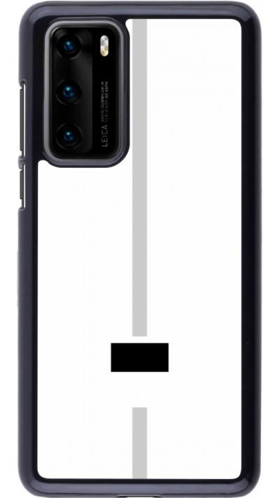 Huawei P40 Case Hülle - Kanton FR weiss