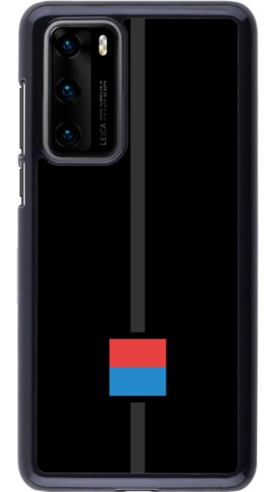 Huawei P40 Case Hülle - Kanton TI schwarz
