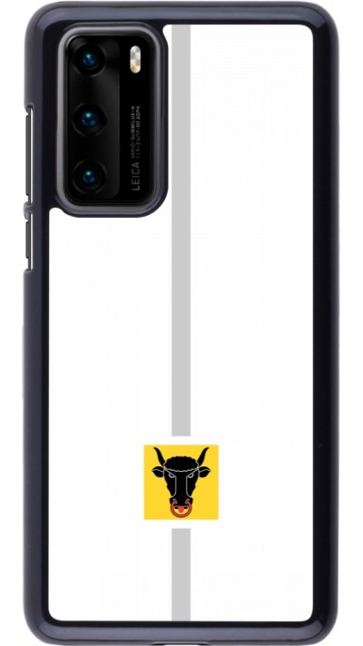 Huawei P40 Case Hülle - Kanton UR weiss