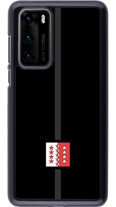 Huawei P40 Case Hülle - Kanton VS schwarz