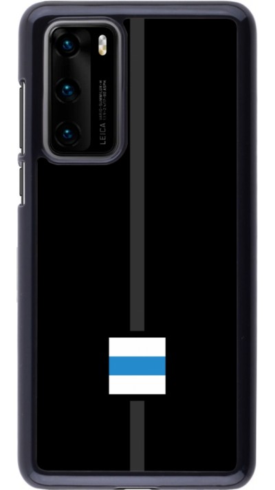 Huawei P40 Case Hülle - Kanton ZG schwarz