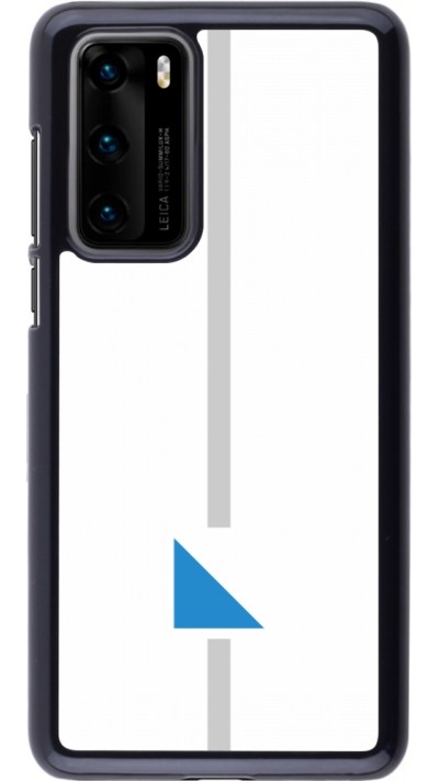 Huawei P40 Case Hülle - Kanton ZH weiss