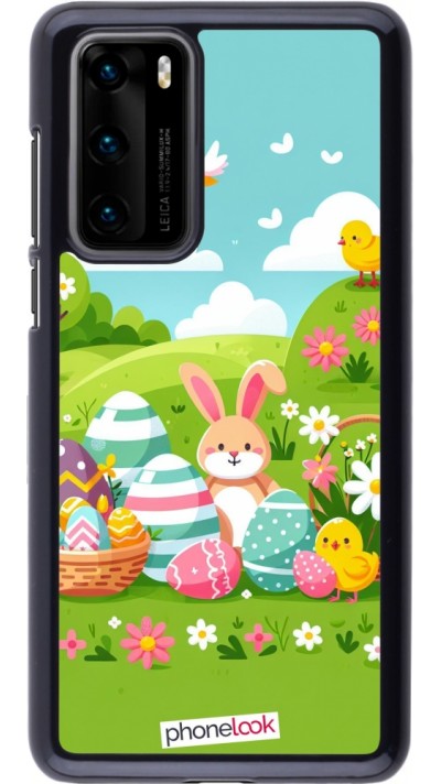 Huawei P40 Case Hülle - Ostern 2025 Gruen