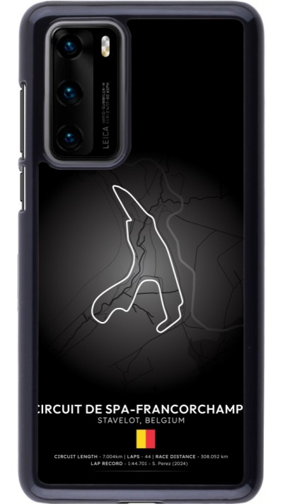 Huawei P40 Case Hülle - F1 Track 2025 Belgium