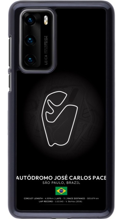 Huawei P40 Case Hülle - F1 Track 2025 Brazil