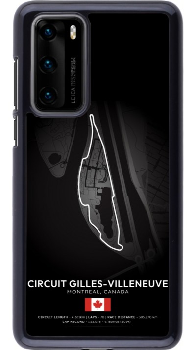 Huawei P40 Case Hülle - F1 Track 2025 Canada