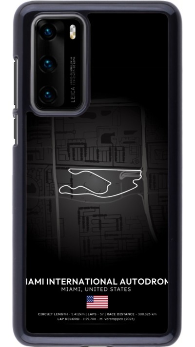 Huawei P40 Case Hülle - F1 Track 2025 Miami