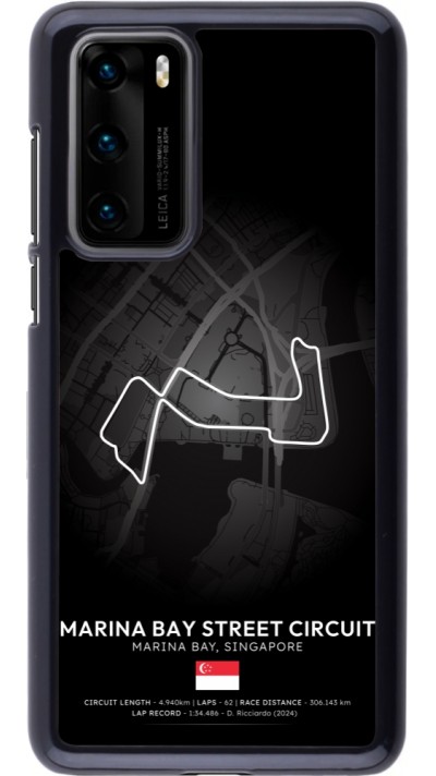 Huawei P40 Case Hülle - F1 Track 2025 Singapore