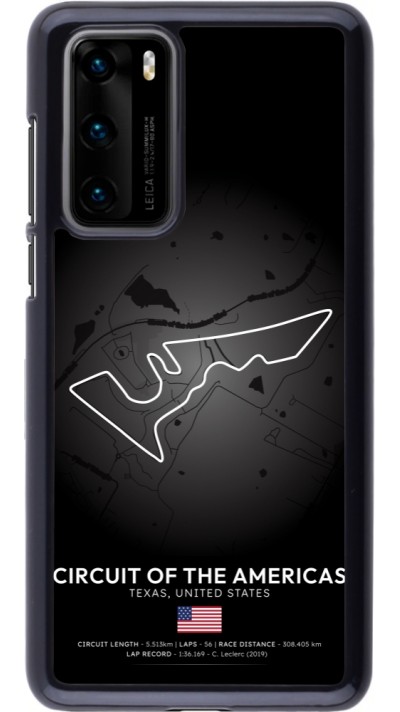 Huawei P40 Case Hülle - F1 Track 2025 United States