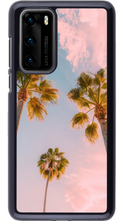 Huawei P40 Case Hülle - Summer 2025 Palmiers