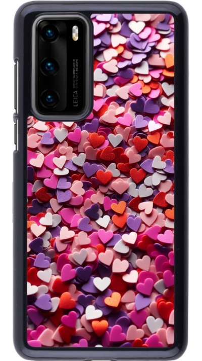 Coque Huawei P40 - Valentine 2025 Confetti
