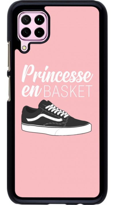 Hülle Huawei P40 Lite - princesse en basket