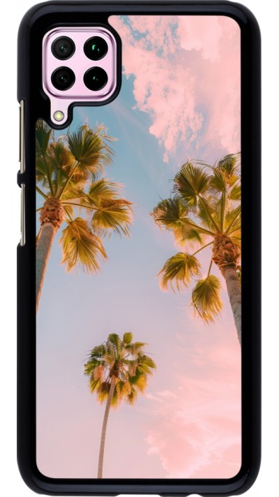 Huawei P40 Lite Case Hülle - Summer 2025 Palmiers