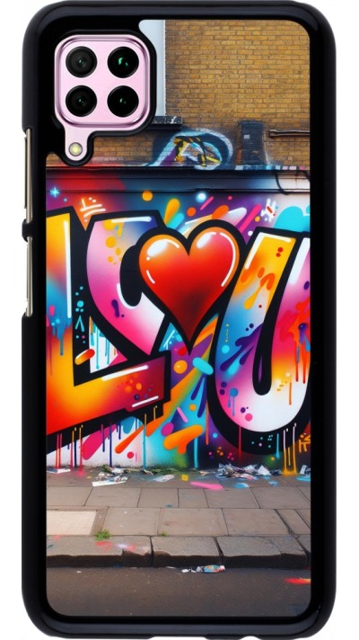 Coque Huawei P40 Lite - Valentine 2025 Love U Tag