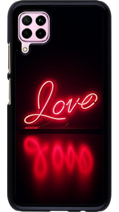 Coque Huawei P40 Lite - Valentine 2025 Neon Love