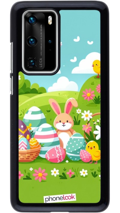 Huawei P40 Pro Case Hülle - Ostern 2025 Gruen