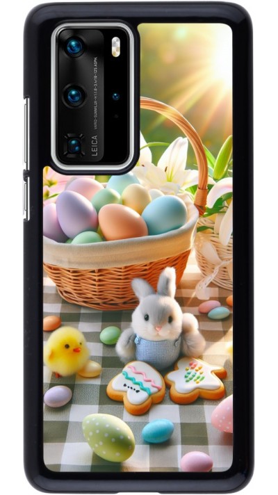 Huawei P40 Pro Case Hülle - Ostern 2025 Osterkorb