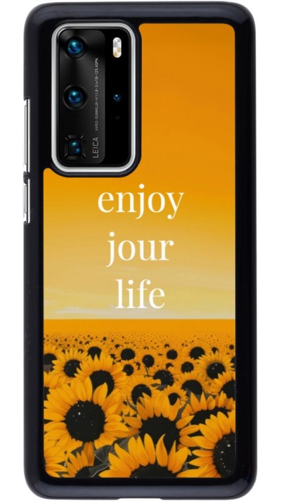 Huawei P40 Pro Case Hülle - Summer 2025 Enjoy your life