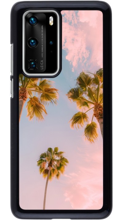 Huawei P40 Pro Case Hülle - Summer 2025 Palmiers
